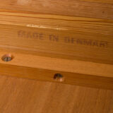 Danish Rio Palisander extension table in original lacquer, 1960s