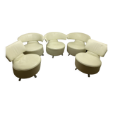 5 aki and biki cassina armchairs