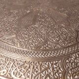 Oriental vintage pedestal table tea table