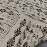 Tapis certifié à motifs berbère tissé mains