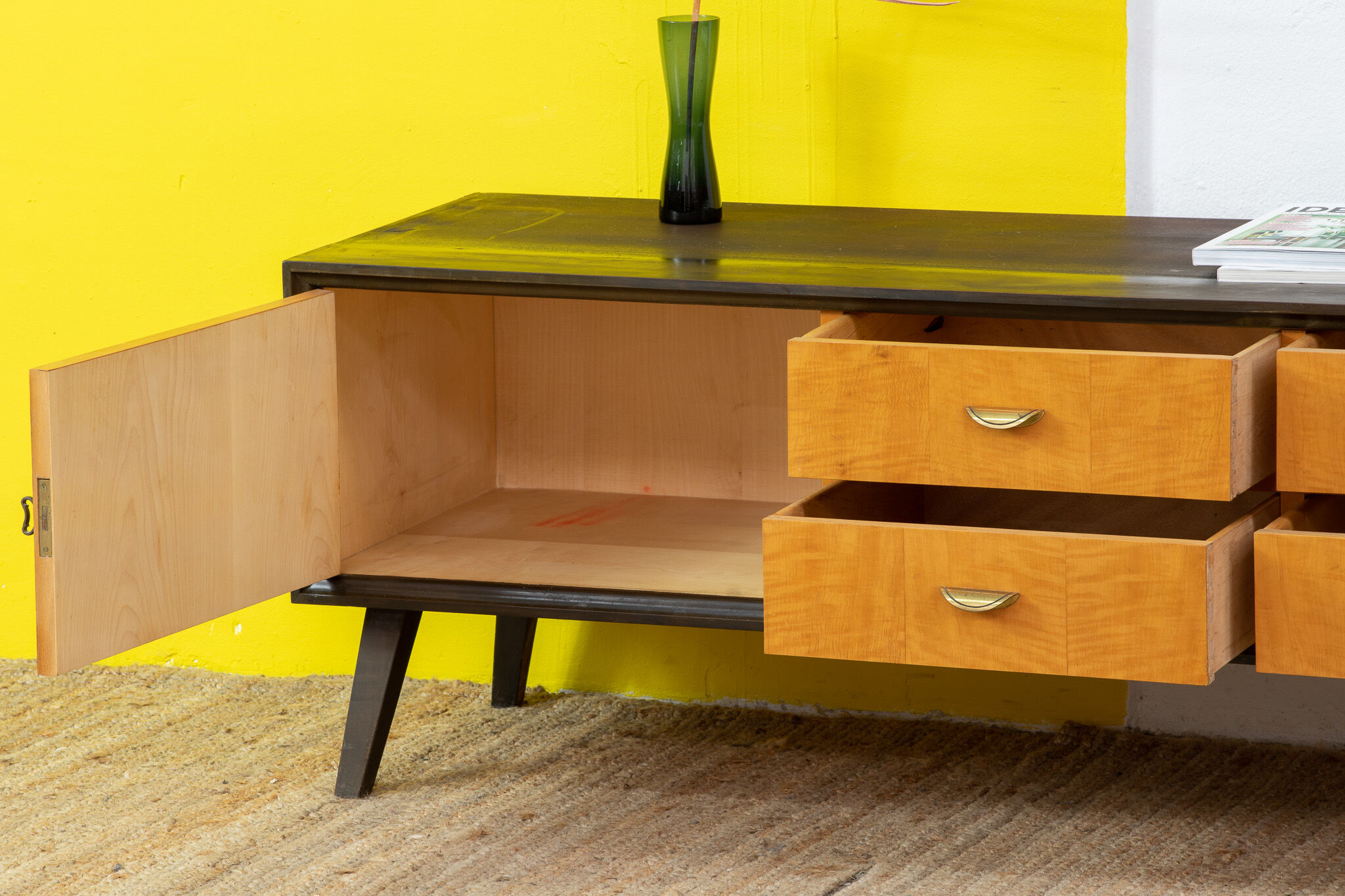 Vintage Scandinavian Enfilade – 200 cm