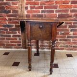 Pretty little Louis Philippe style side table / bedside table
