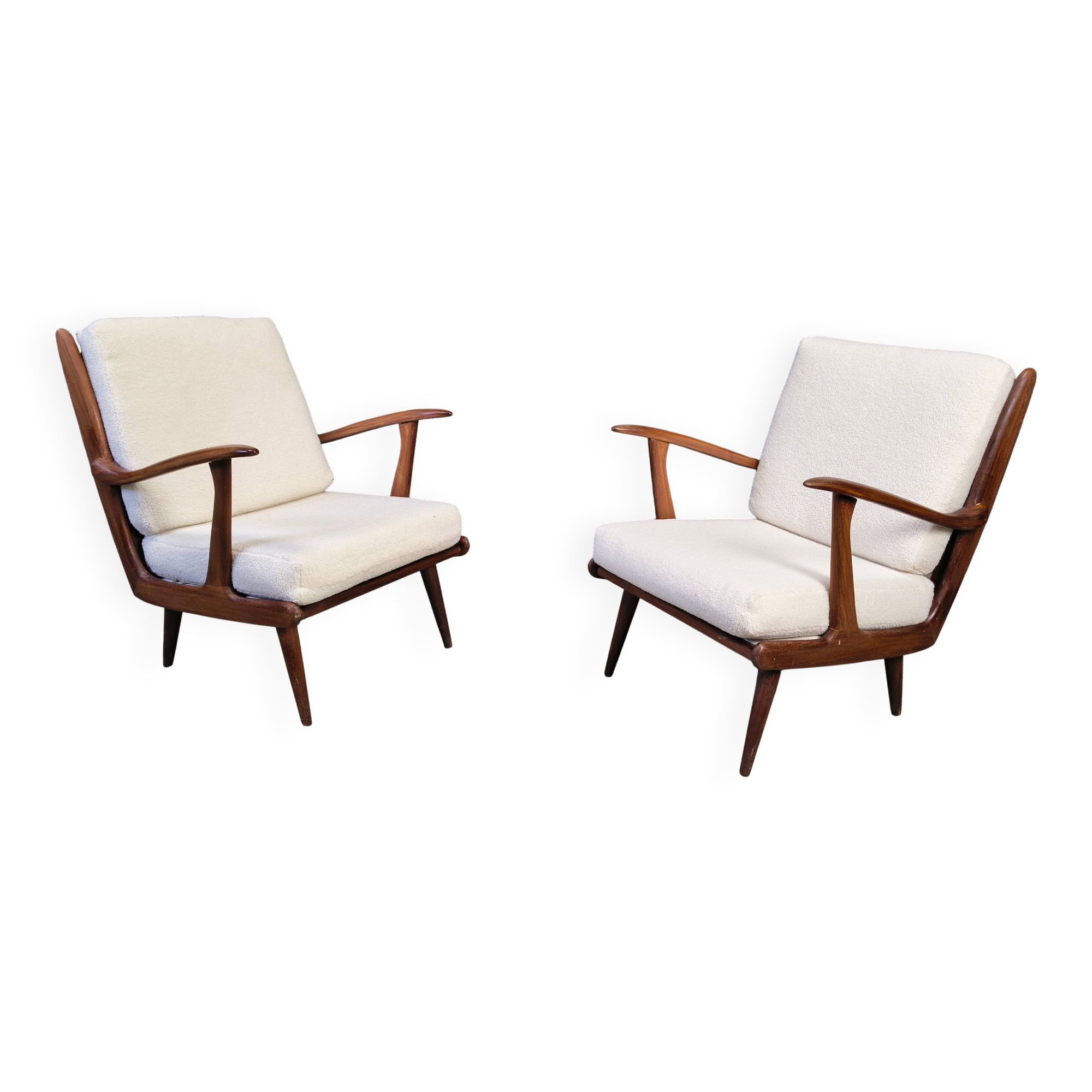 Paire de fauteuils De Ster Gelderland, années 1960