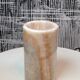 Vase rouleau en onyx