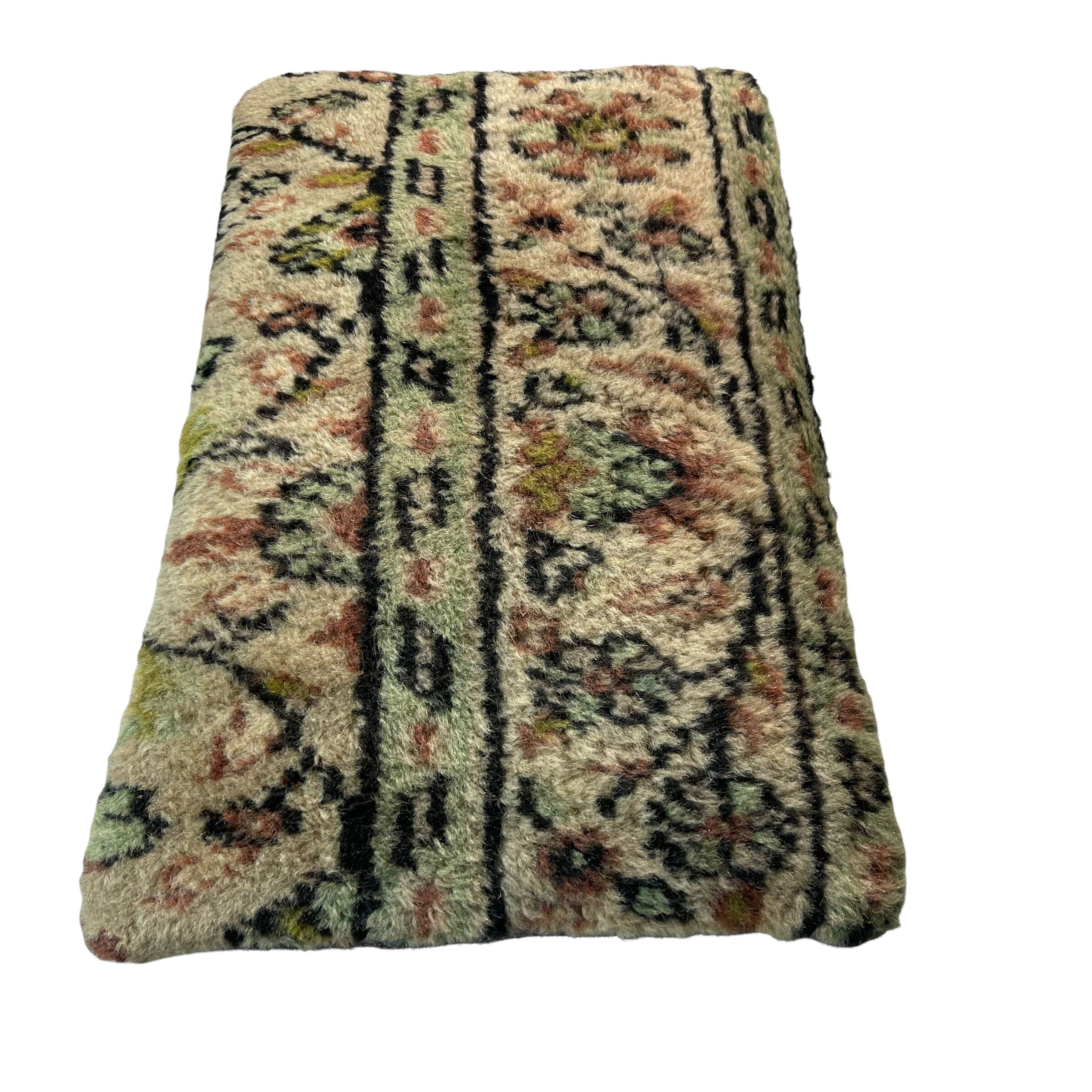 Vintage turkish rug cushion cover, 30 x 50 cm
