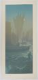 Henri RIVIERE : Bretagne, Premier Quartier, Lithographie originale signée