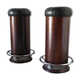 Art deco style rosebar stools