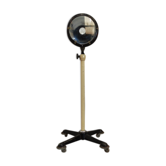 Vintage industrial projector floor lamp