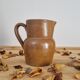 Paire de pichets carafes vases en grès