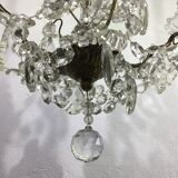 4 light crystal chandelier