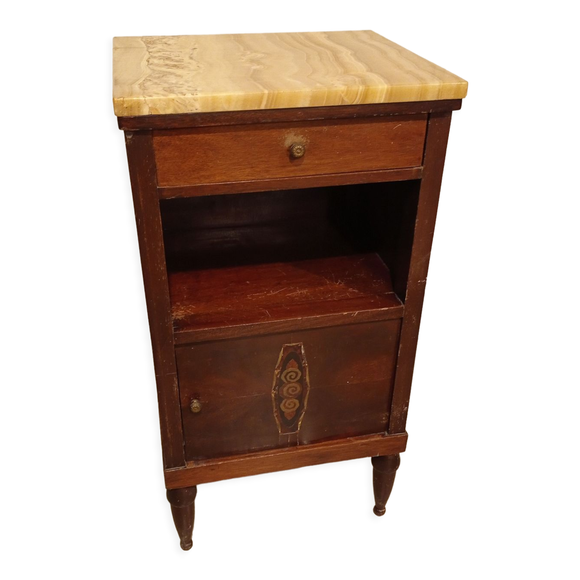 Antique entryway or bedside cabinet