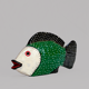 Wooden Bozo Fish (Mali)