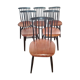 Fanett chair set by Ilmari Tapiovaraaa