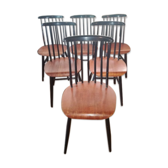 Fanett chair set by Ilmari Tapiovaraaa