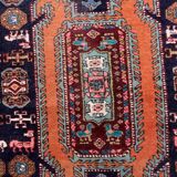 Vintage Armenian carpet Yerevan handmade 169cm x 269cm 1960s