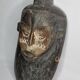 Ancient Fang Ngil tribal mask, traditional African art, Gabon, 20th century, 40 cm