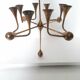 Danish candlestick Freddie Andersen solid brass