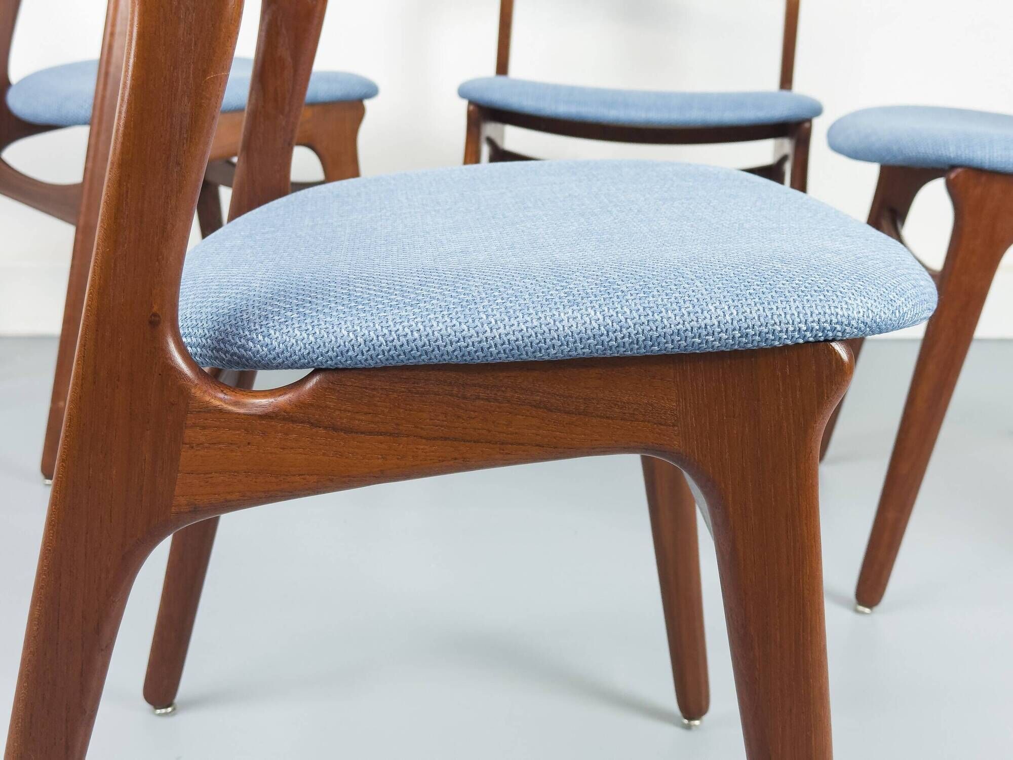Set of 6 Teak Dining Chairs by Erik Buch for Chr. Christensens Møbelfabrik