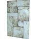 Handmade industrial mirrors with an authentic aged finish, frameless, XL size.