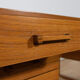 Mid-Century Teak Freestanding Desk by Torben Valeur & Henning Jensen for Dyrlund, Denmark, 1960s