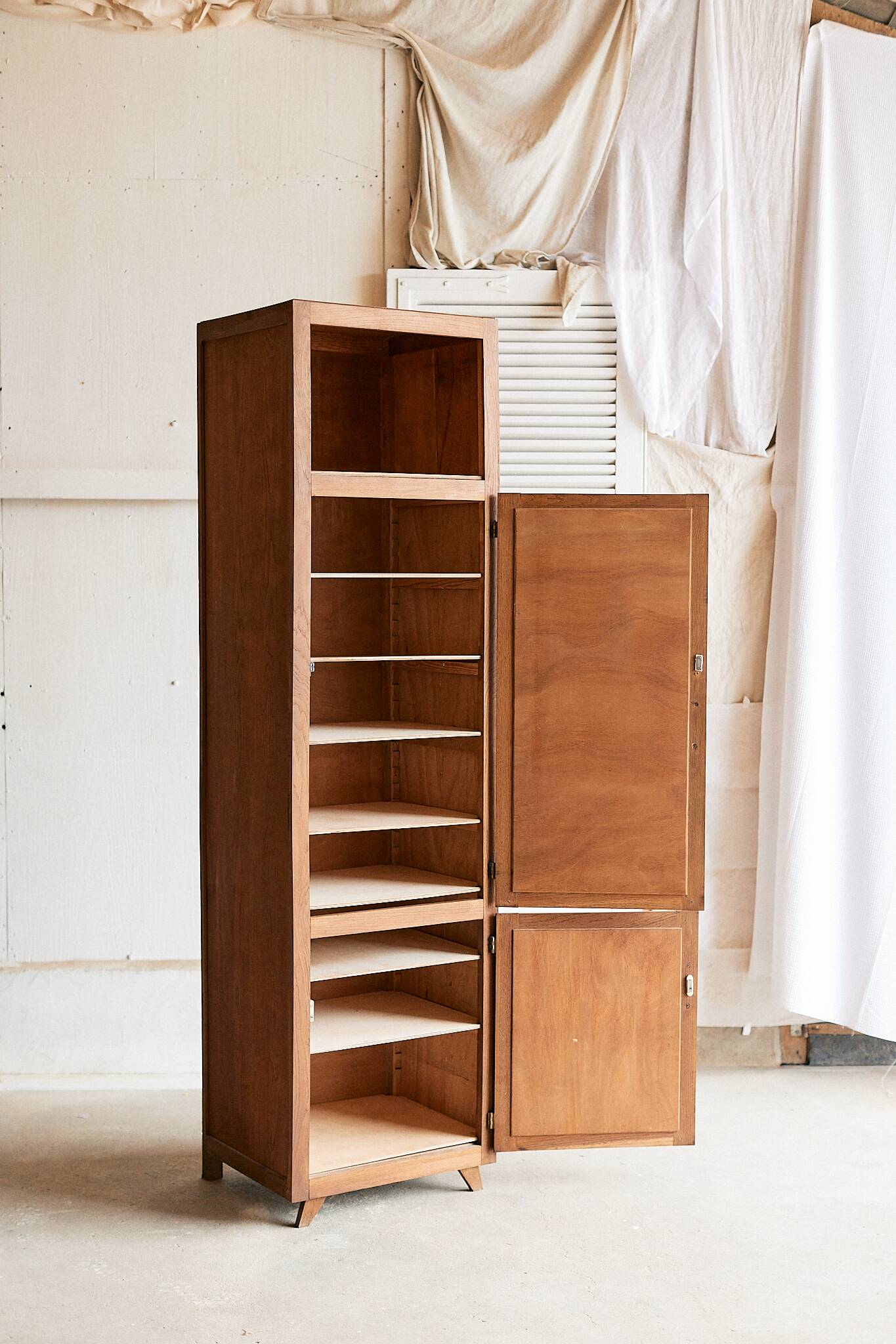 Vintage wooden column