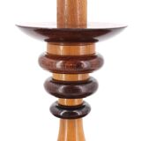 Totem wooden lamp, 70s