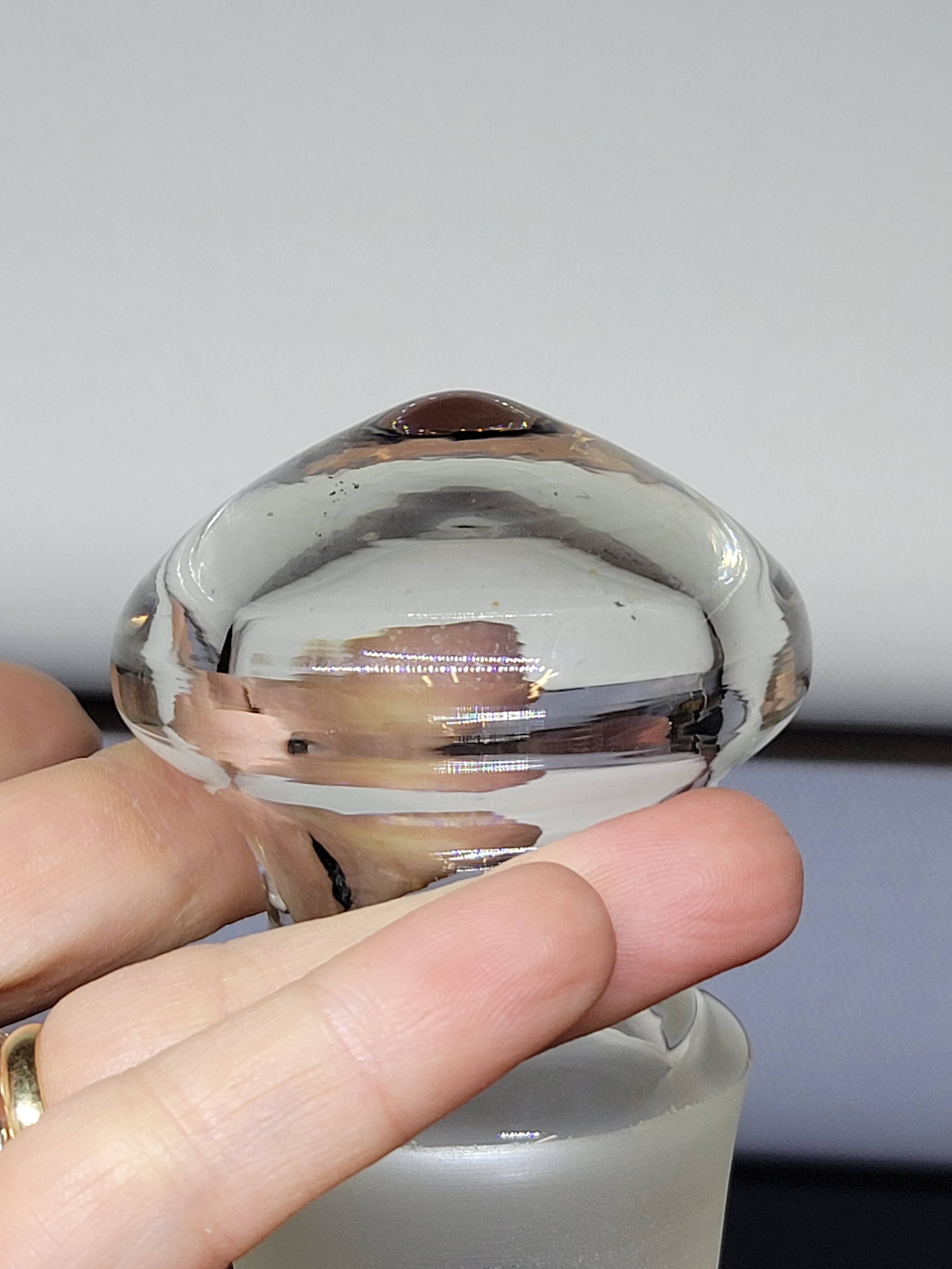 Vintage cut glass decanter