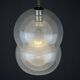 Suspended Murano lamp attributed to Mazzega, Italy, 1960s.