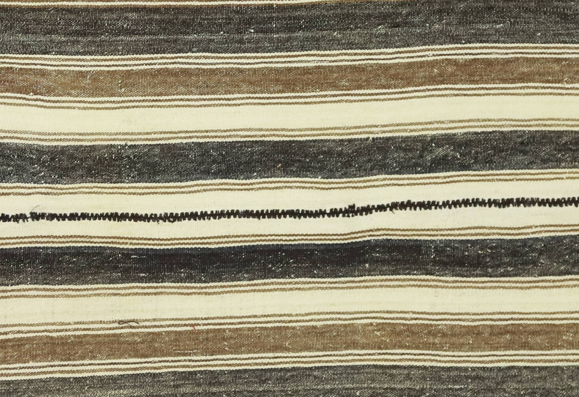 Turkish Anatolian Handmade Vintage Area Kilim Rug 225 cm x 213 cm