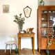 Table d'appoint en bois ancien