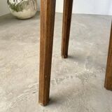 Oak tripod stool