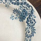 Service plates, iron earth, Sévigné, HB & Cie