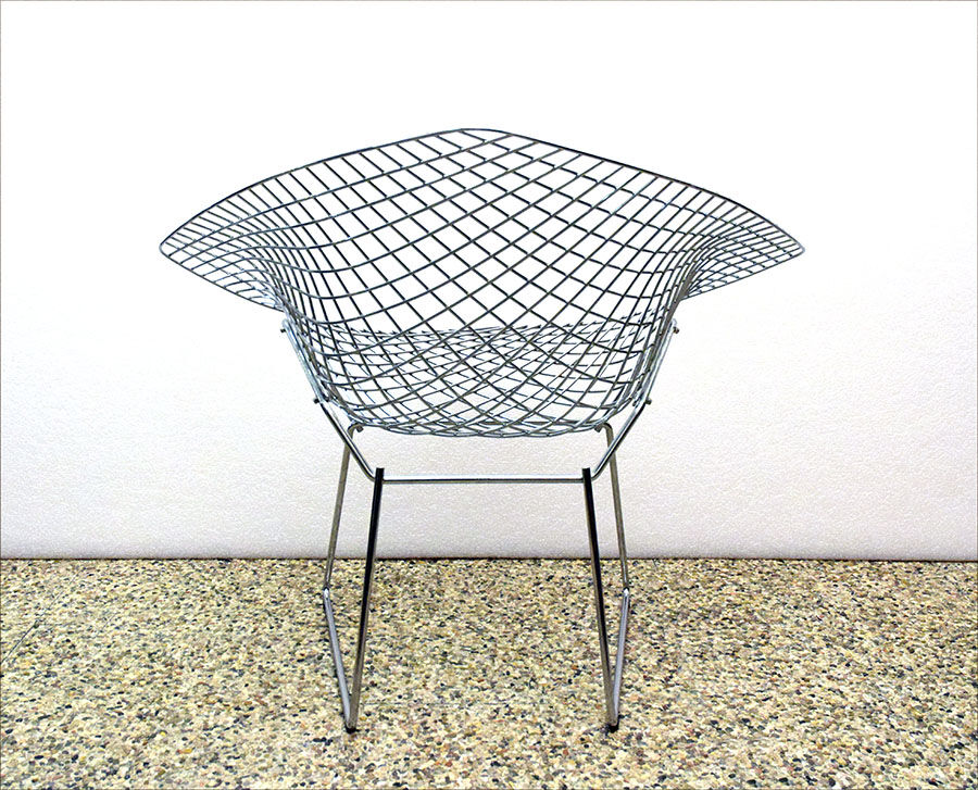 Harry Bertoia for Knoll Set of Two Diamond chairs