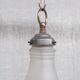 Antique two tone french pendant light