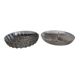 Lot de 2 plats serviteurs