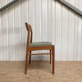 Kai Kristiansen Danish Teak Dining Chair K.S. Mobler Set of 6