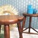 Pairs of tripod stools