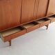 Vintage high board | wall cabinet | E.W. Bach | Danish