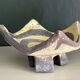 Ashtray in raku, circa 1990/2000