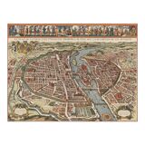 Map of Paris under Louis XIII - 1630