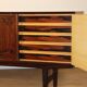 Scandinavian enfilade in rosewood by Fredrik Kayser, 1960