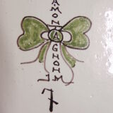 Small serving of Nevers earthenware dish