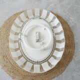 Verre acrylique miroir lumineux - décoration murale du milieu du siècle