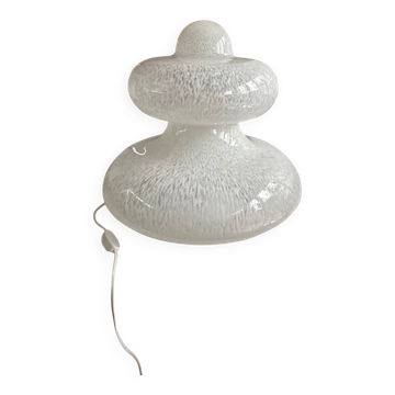 Large Murano glass lamp, Italian design, 70s