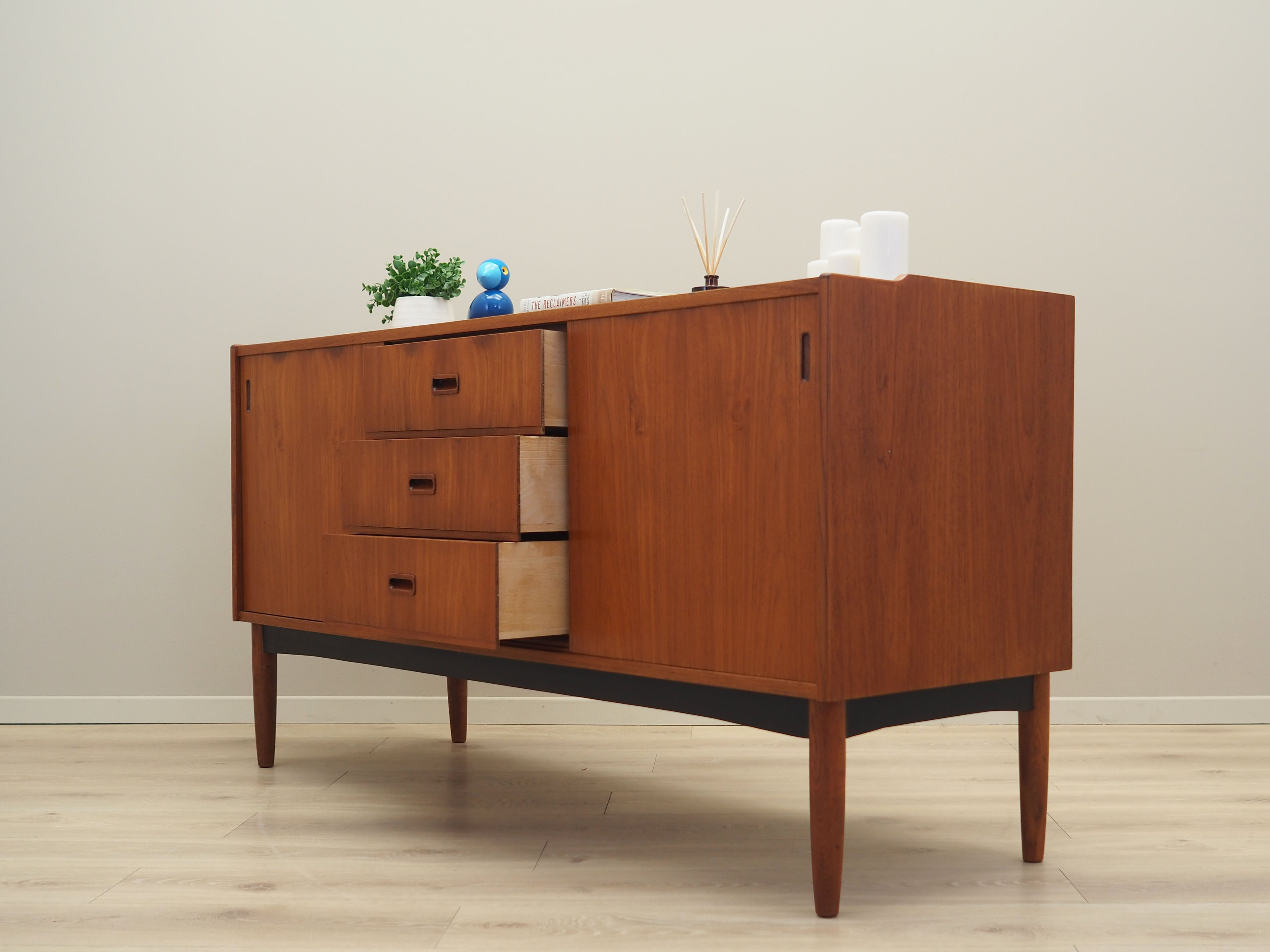 Teak sideboard, Danish design, 1960s, production: Denmark
