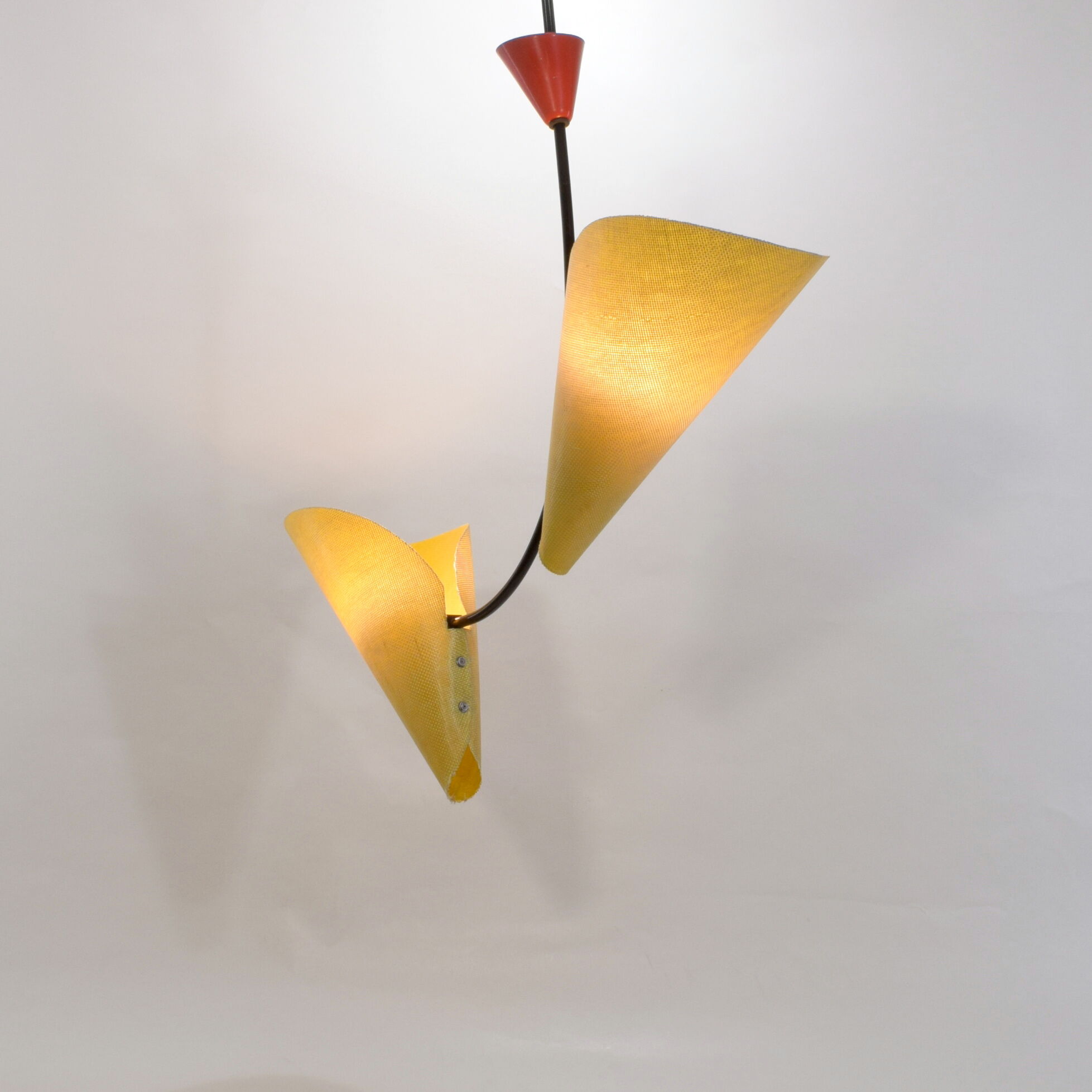 1960 Lustre by Josef Hurka for Napako, model 1208, original edition