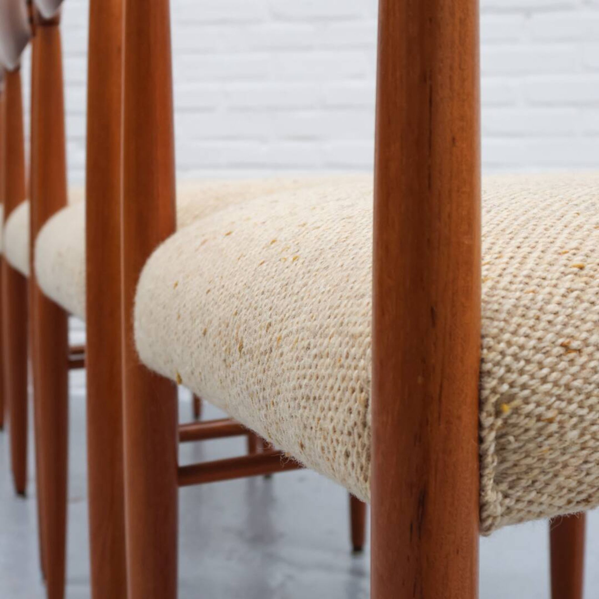 Teak Dining Chairs by H.W. Klein for Bramin 1960s