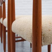 Teak Dining Chairs by H.W. Klein for Bramin 1960s