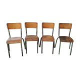 Lot of Mullca-type chairs