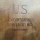 Set de 4 chaises pliantes US army années 40